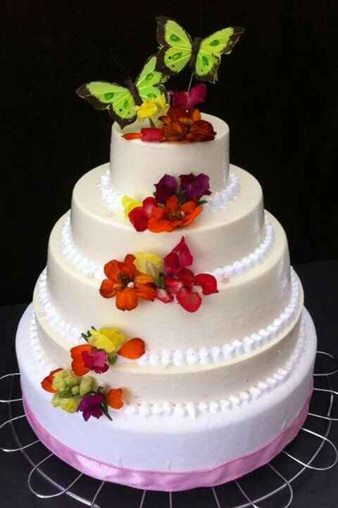 Notre gâteau de mariage - 1