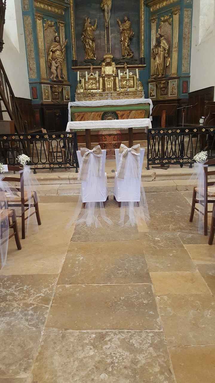 Noeuds chaises église
