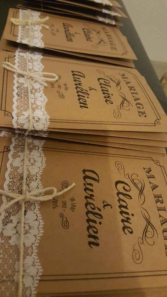 Faire-Part Vintage Romantique