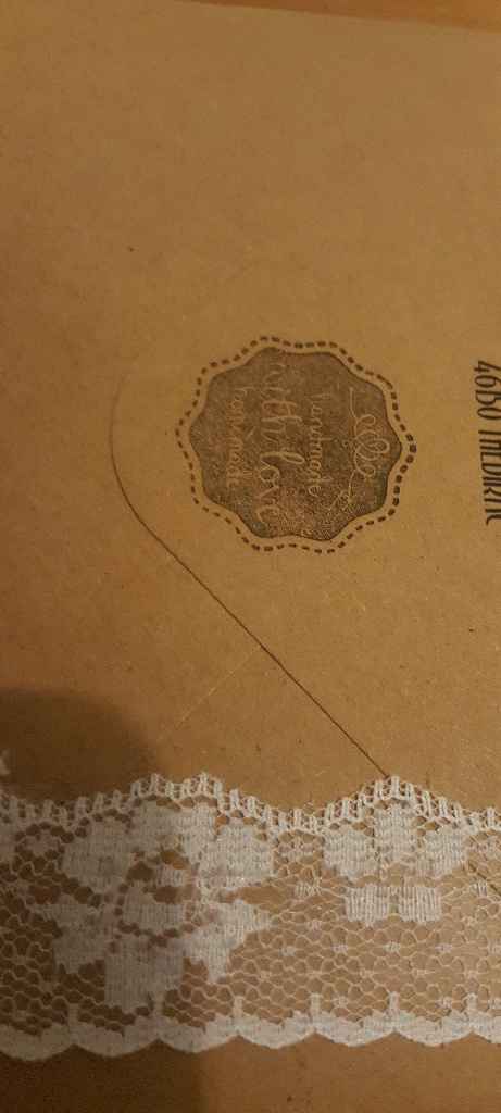 Enveloppe Faire-Part Vintage Romantique