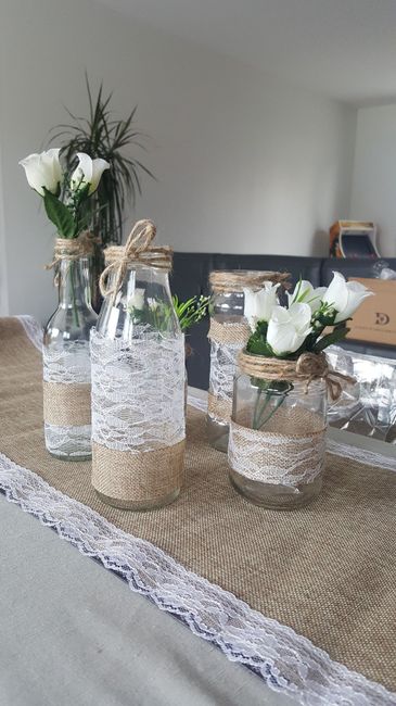 Noeuds de chaises en toile de jute et dentelle 4