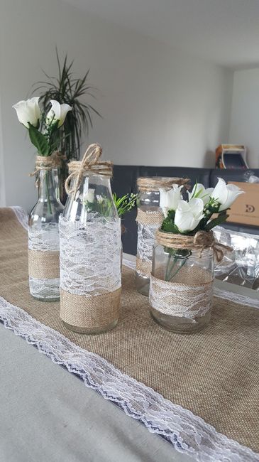 Centre de table - Vintage romantique