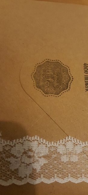 Enveloppe Faire-Part Vintage Romantique