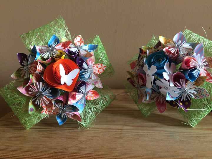 Bouquet demoiselle d'honneur diy - 1