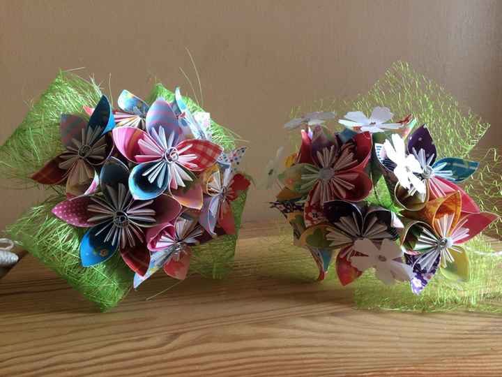 Bouquet demoiselle d'honneur diy - 2