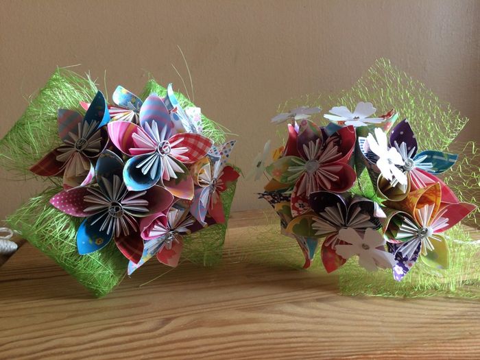 Bouquet demoiselle d'honneur diy - 2