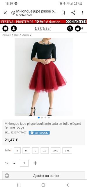 Jupe tutu - 1