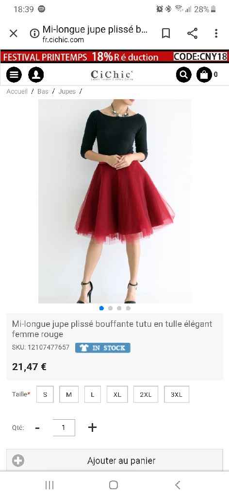 Jupe tutu - 1