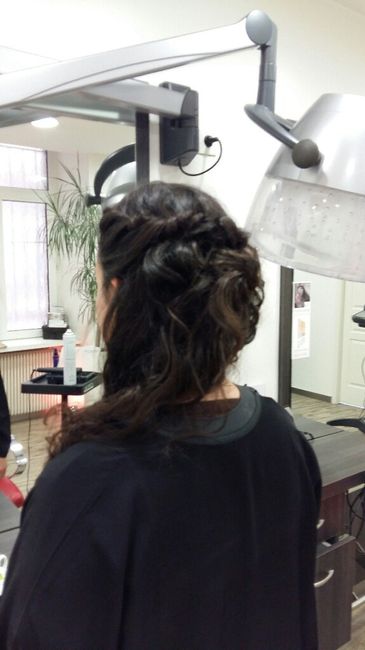 Ma coiffure et ma robe derniers essais - 2