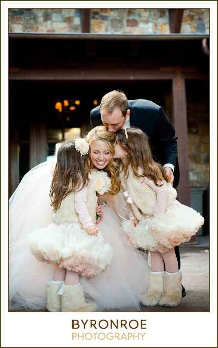 Cortège mariage hiver