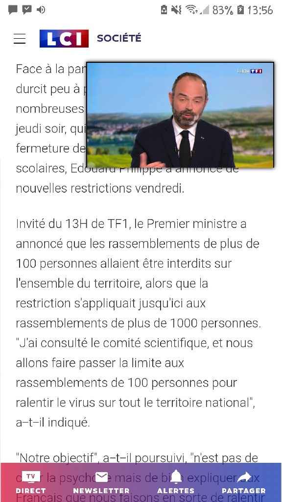 Annulation dûe au coronavirus - 1