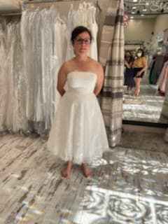 Robe mariée bustier,  allez vous mettre un soutien gorge ? - 1