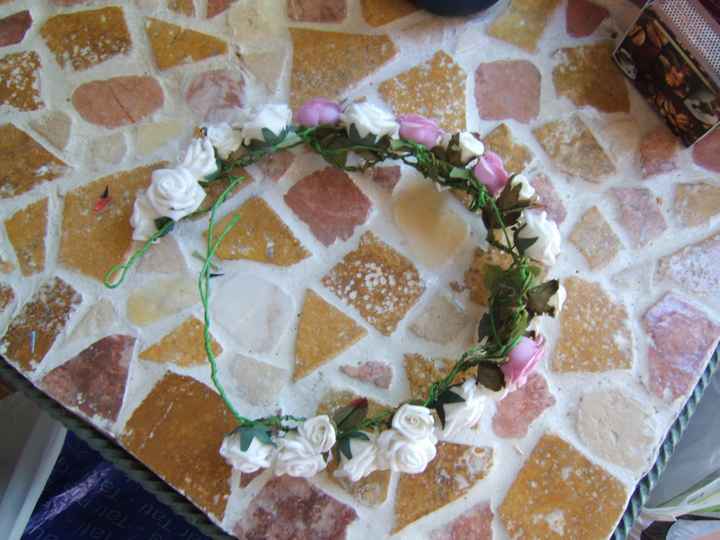 DIY couronne de fleurs artificielles