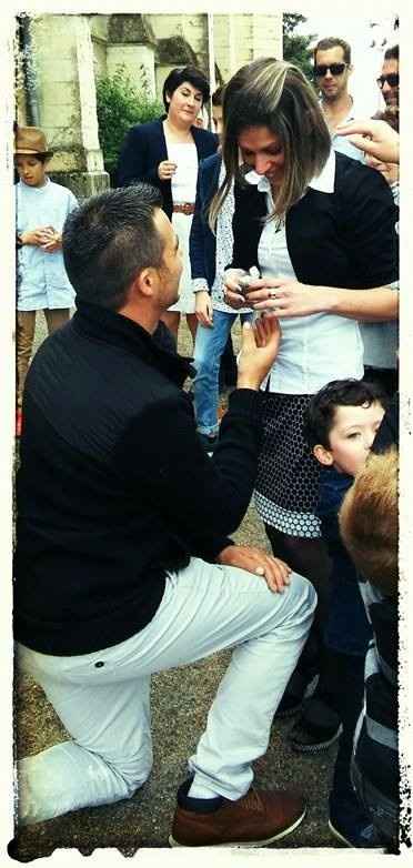 la demande en mariage