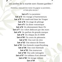 La tombola des mariés! - 1