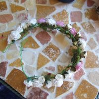 DIY couronne de fleurs artificielles