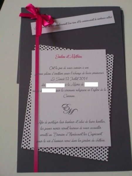 Notre Faire part