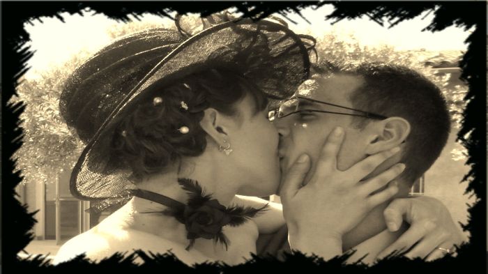 Notre baiser d'amoureux :)