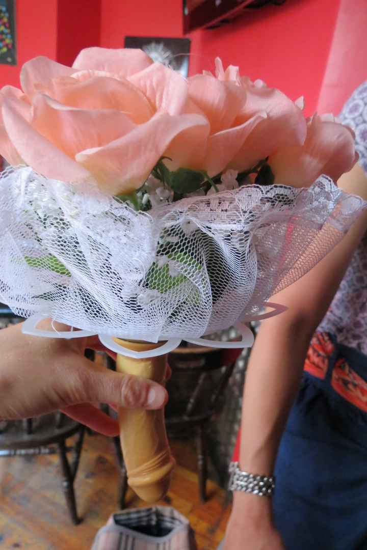 Le bouquet de la future mariée