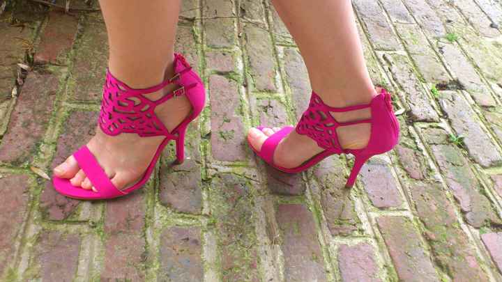 Ma seconde paire de chuassures