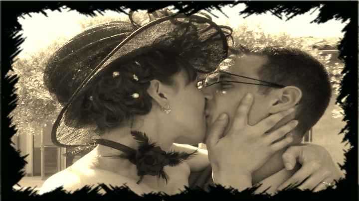 Notre baiser d'amoureux :)