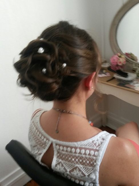 Premier essai coiffure avec la maison du mariage - 2