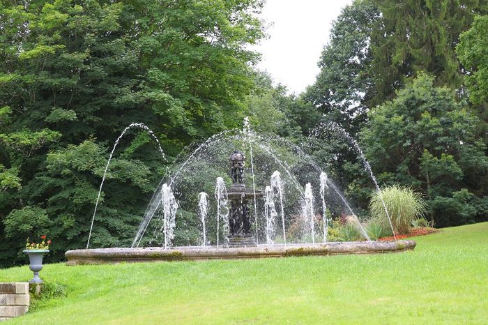château de walmath: la fontaine
