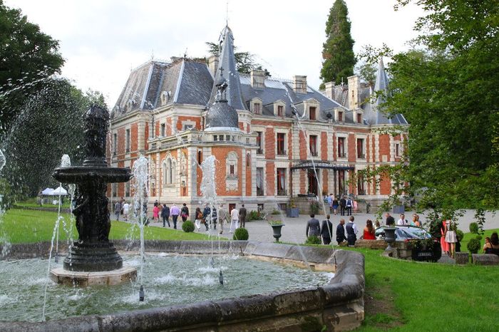 château de walmath: derrière