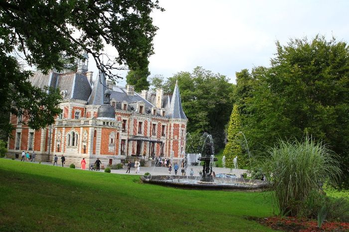 château de walmath: derrière