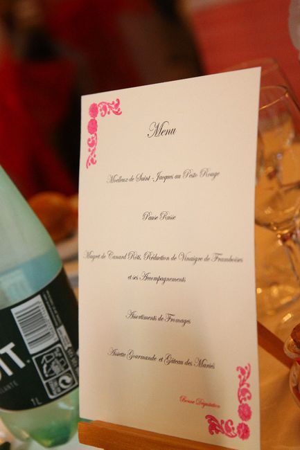 menu!