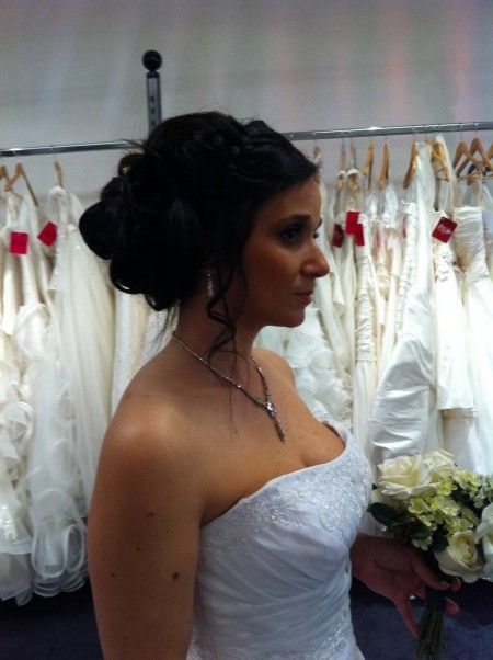 Essai coiffure robe