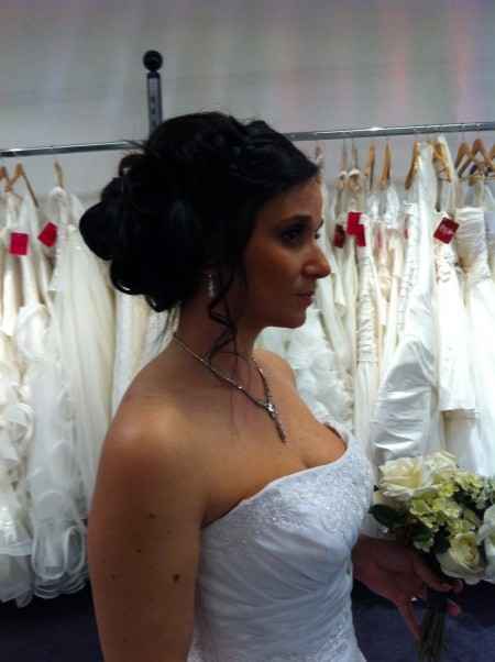 Essai coiffure robe