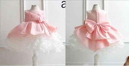 Robe petite fille d'honneur