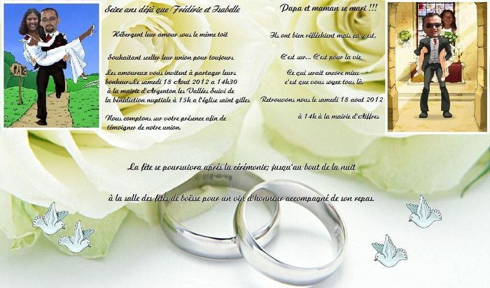 notre faire part