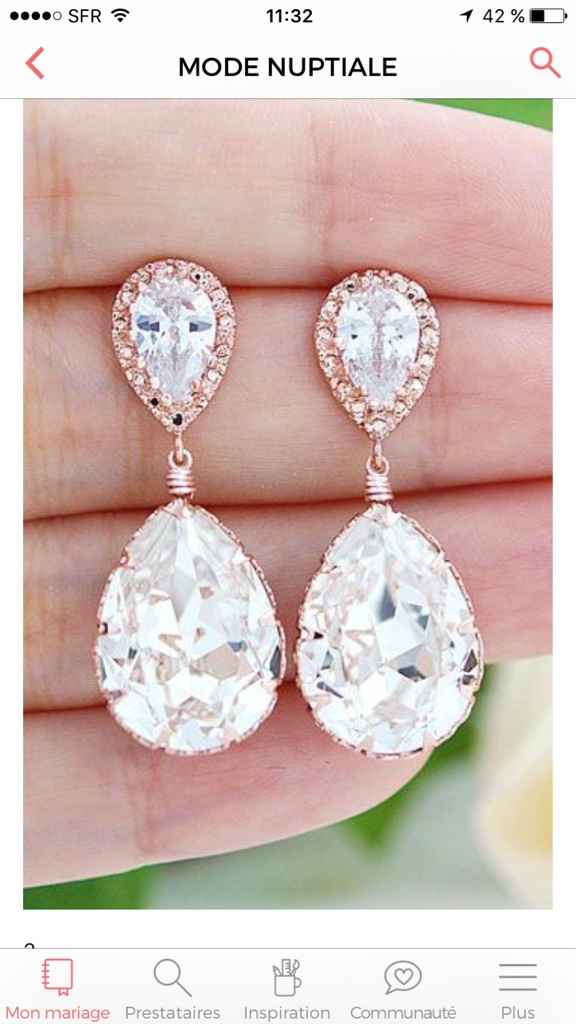 Mes boucles d'oreilles ! - 1