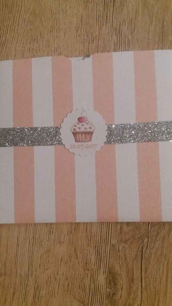 Faire part gourmandise diy - 1