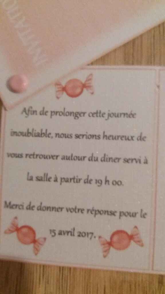 Faire part gourmandise diy - 4