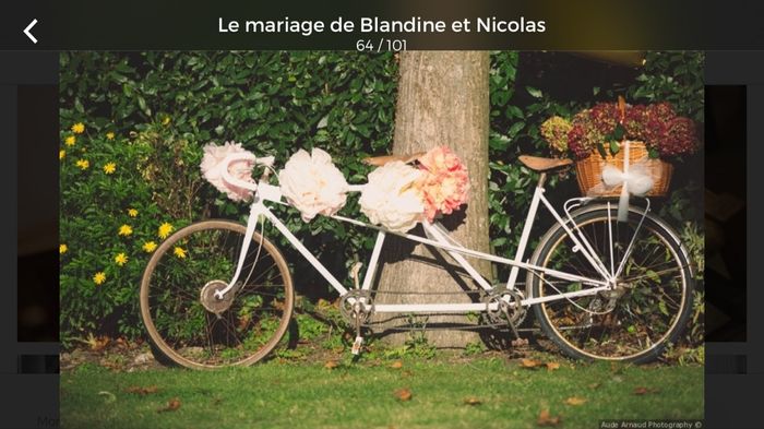 Arrivée en vélo - 1