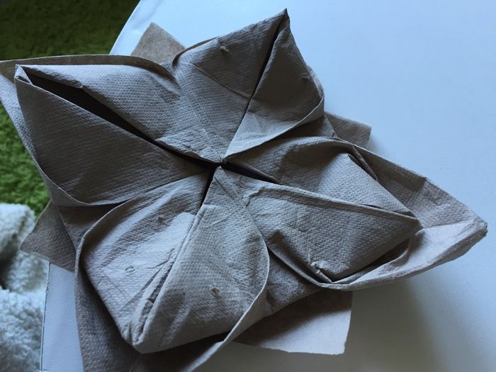 Pliage de serviettes papier - 3