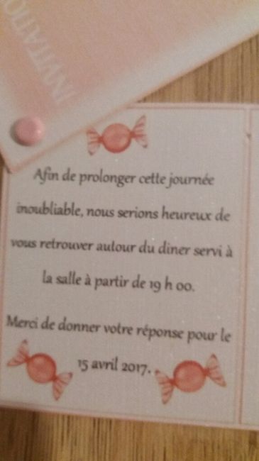 Faire part gourmandise diy - 4