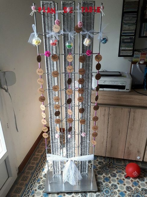 Plan de table terminé - 2