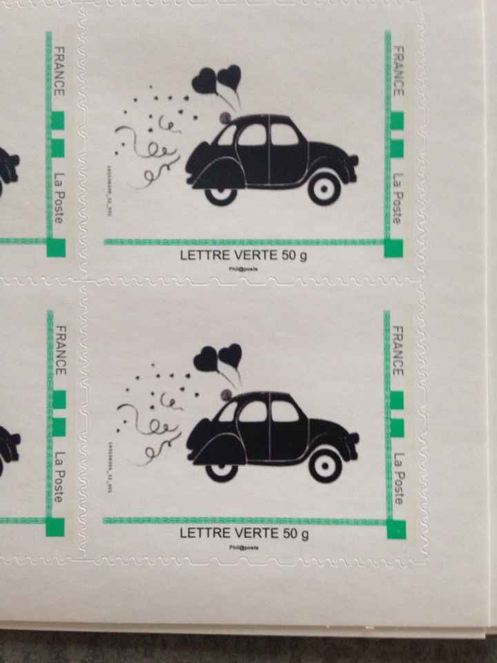 Timbres reçus!! - 1