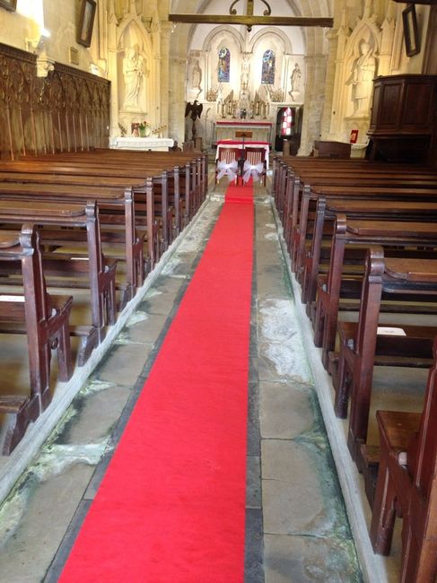 Décoration pour la cérémonie a l'église - 2