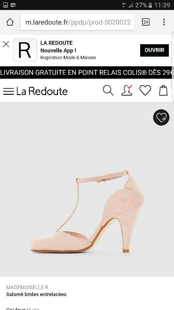Enfin mes chaussures - 1