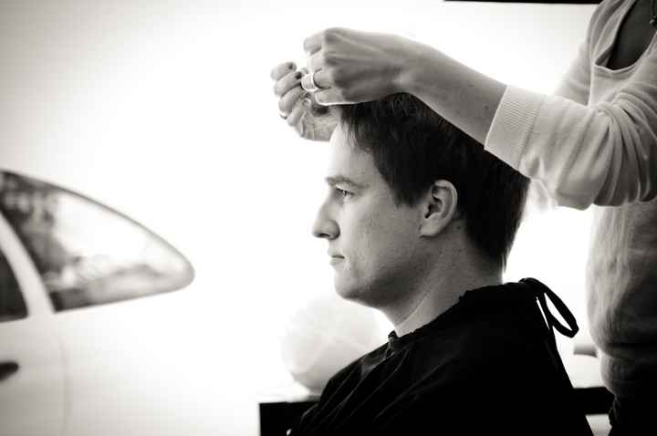 séance coiffure