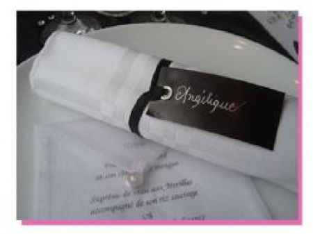 idées déco table marque-place