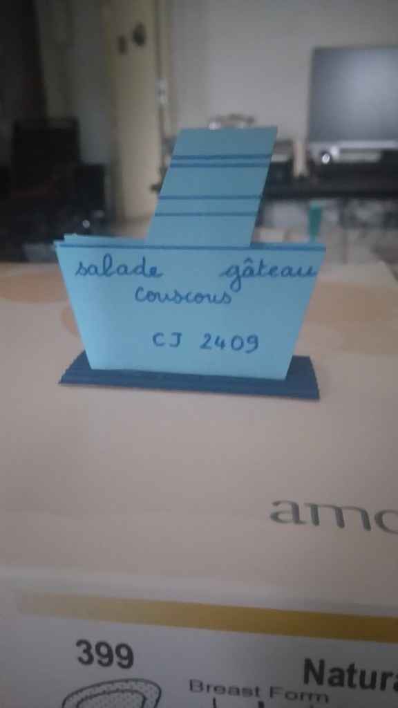 Menu Bâteau