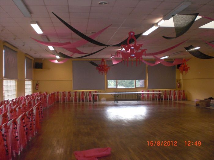 Voici la salle