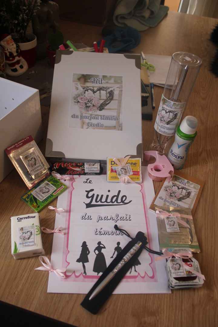 kit pour ma super temoin