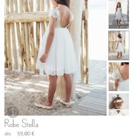 Robe enfant d’honneut - 1